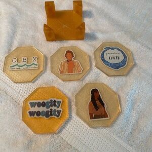 Outer banks coaster set of 5